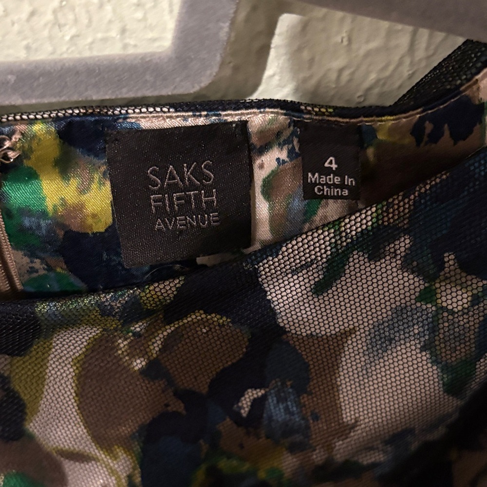 Saks 5th Elegant Multicolor Dress - Picture 2 of 3